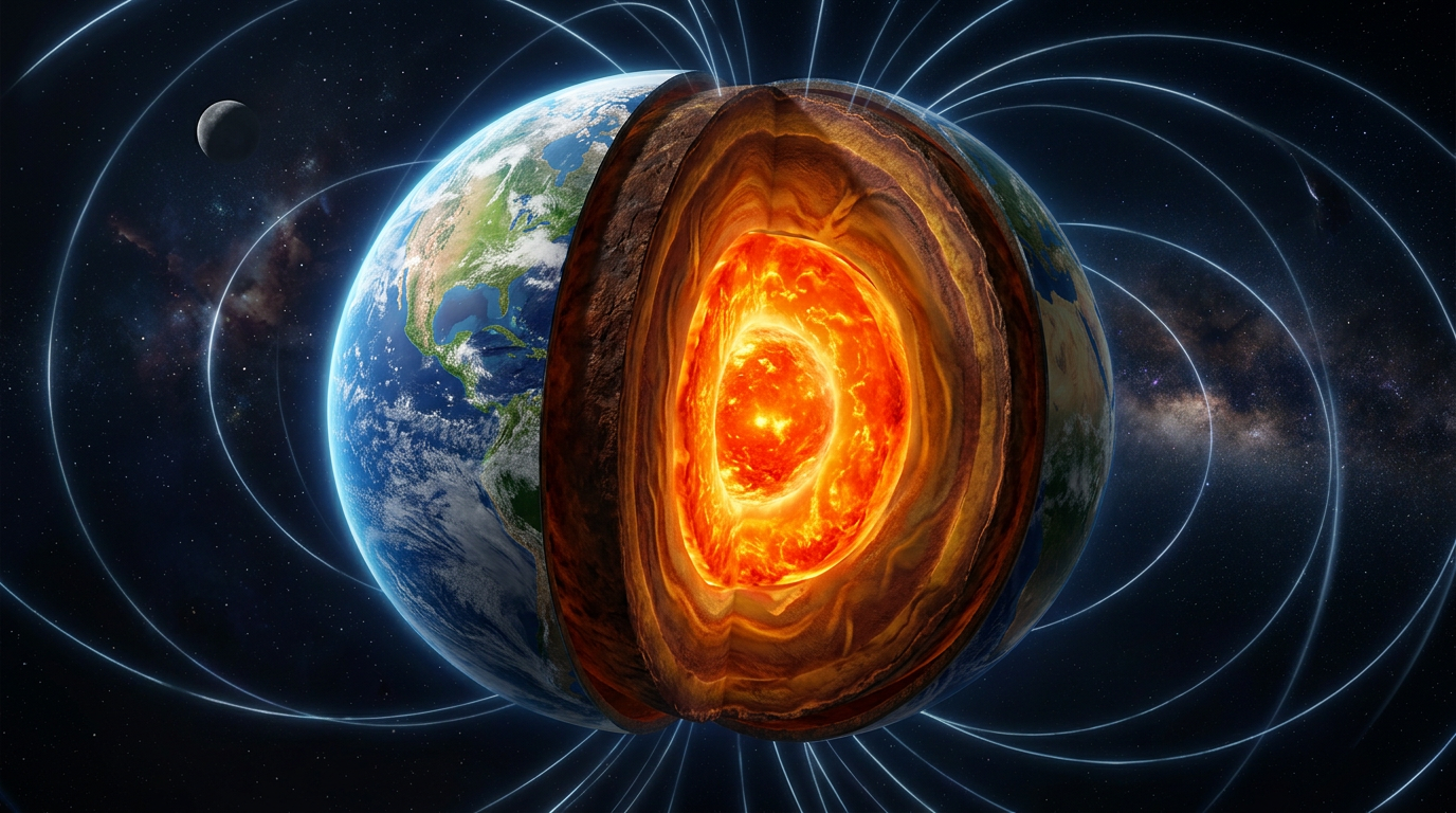 Source demonstration: Earth-Core Simulation