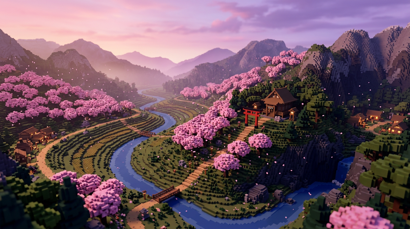 Source demonstration: Cherry Blossom Valley