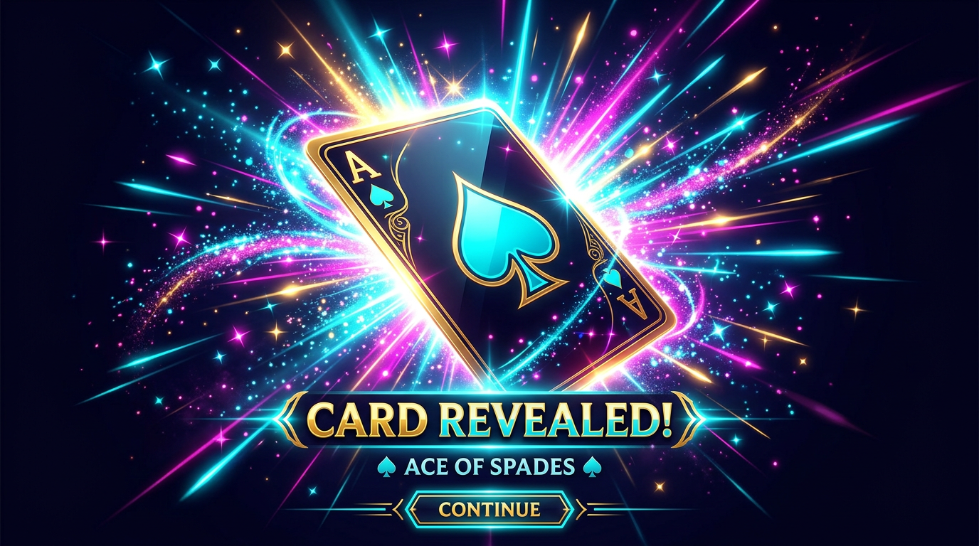 Source demonstration: Juicy Card Reveal
