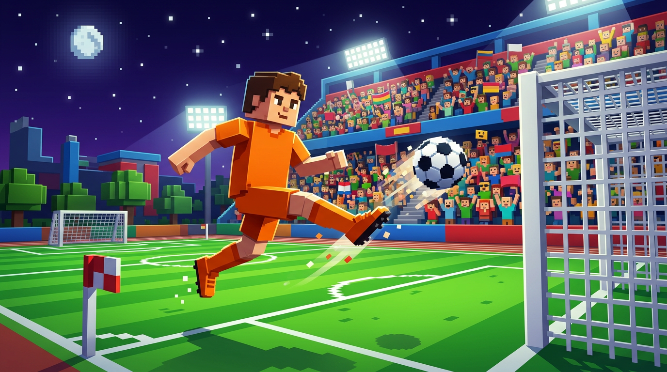 Source demonstration: Voxel Soccer Goal