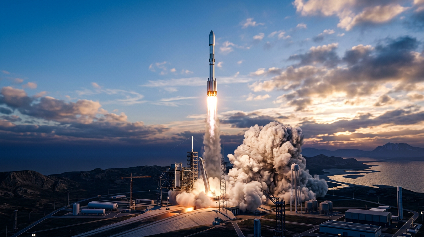 Source demonstration: 3D Rocket Launch