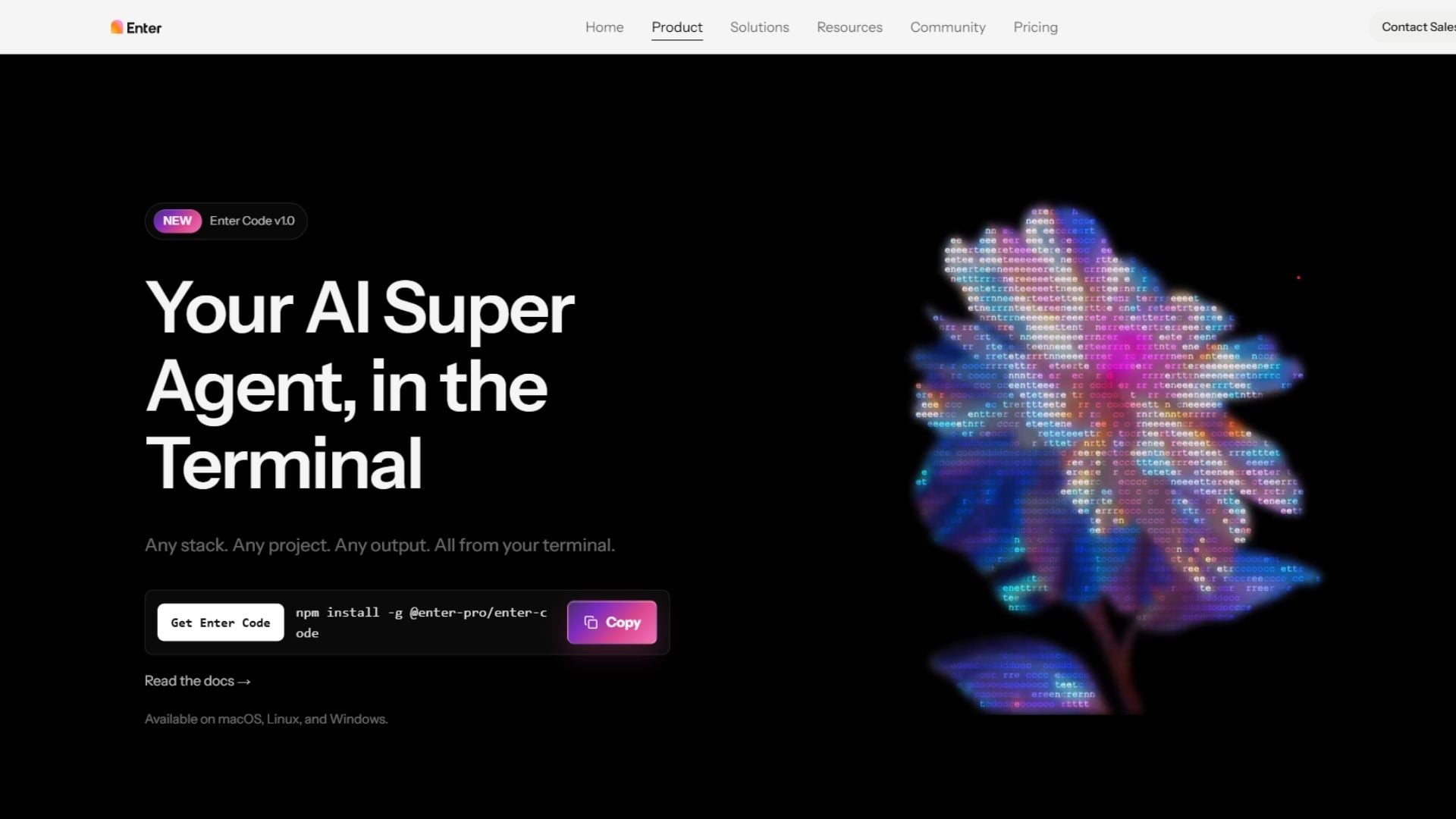 CLI AI Coding Agent - Enter Pro