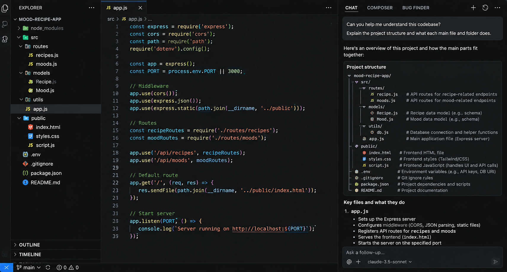 Comprendre une base de code inconnue avec Cursor