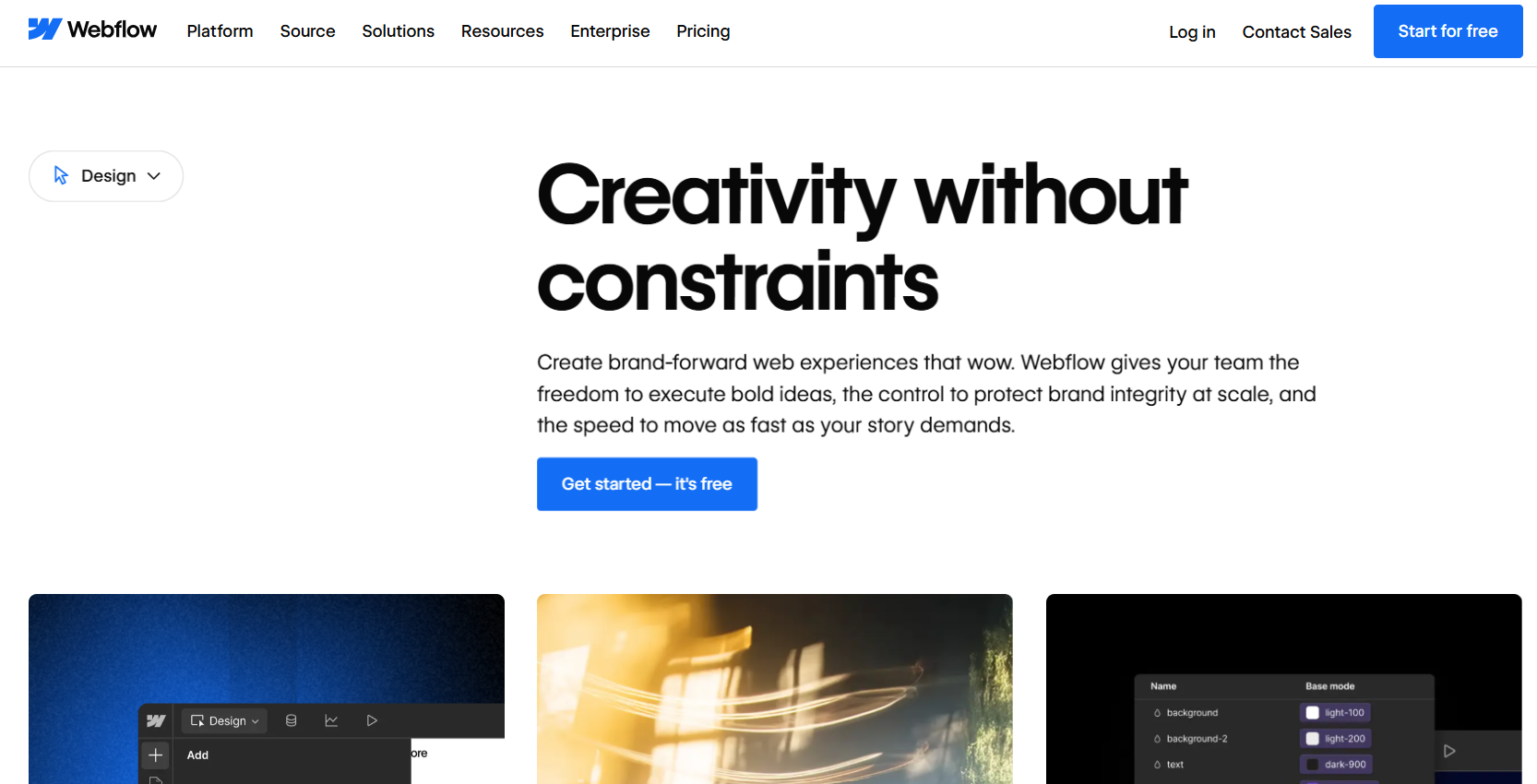 Webflow Designer