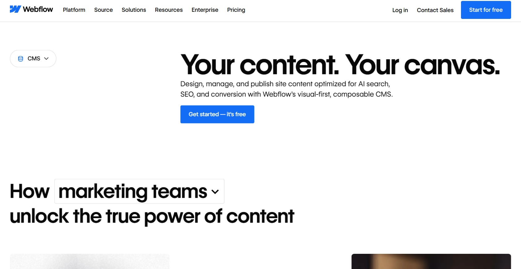 Webflow CMS Collections