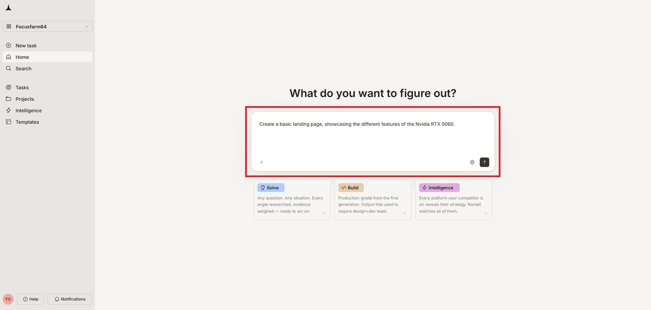 Provide your input