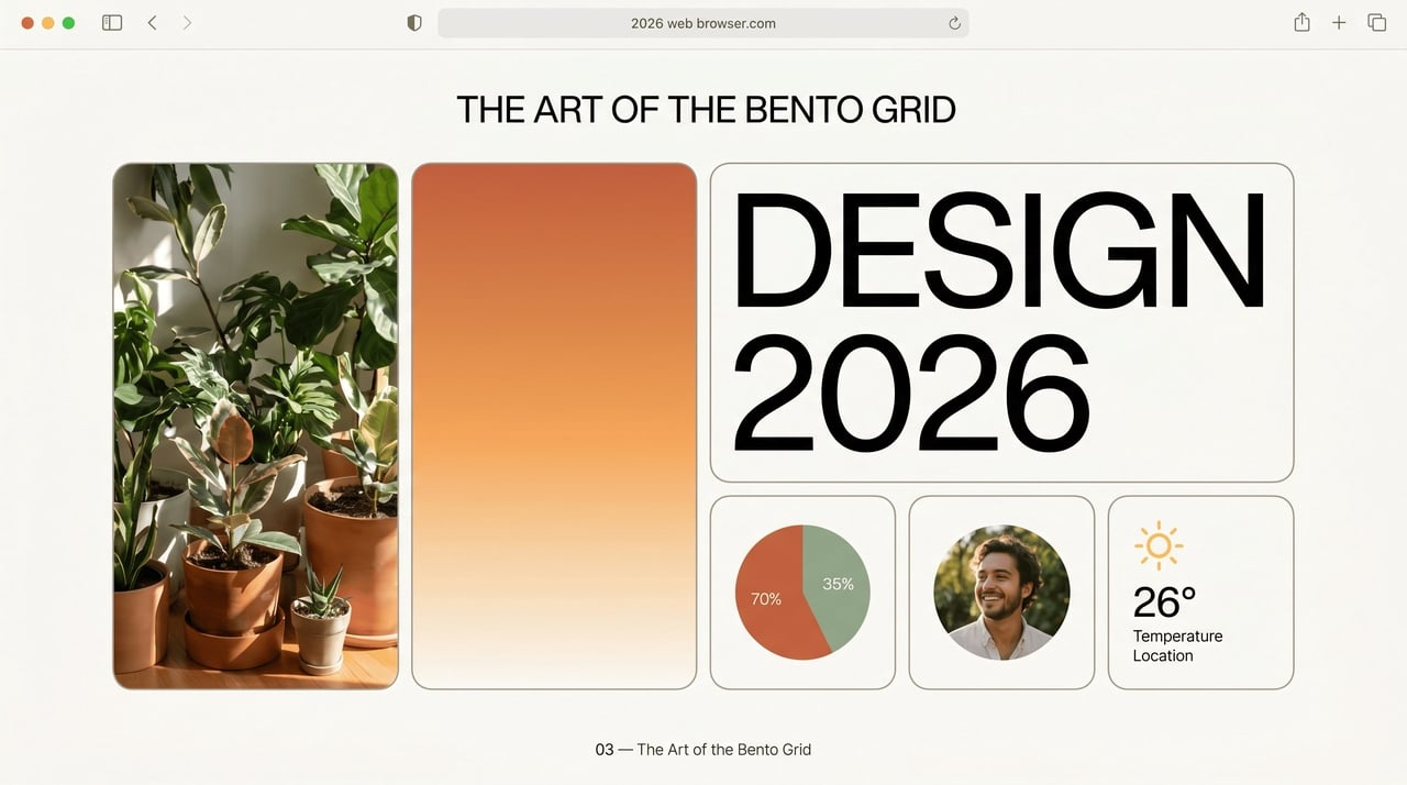 Bento grid