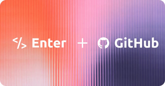 Connect Enter to GitHub