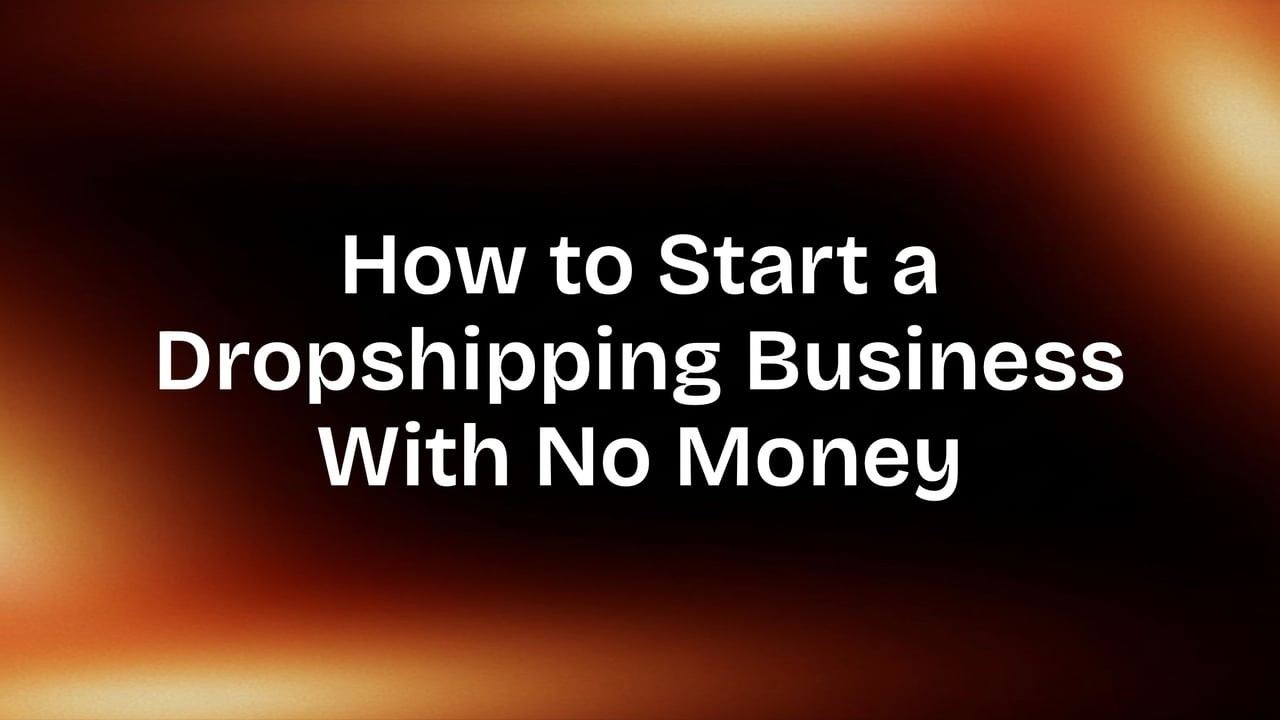Como começar um negócio de dropshipping sem dinheiro: O guia de 8 passos