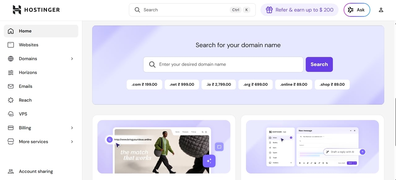 5. Hostinger — Best budget-friendly choice