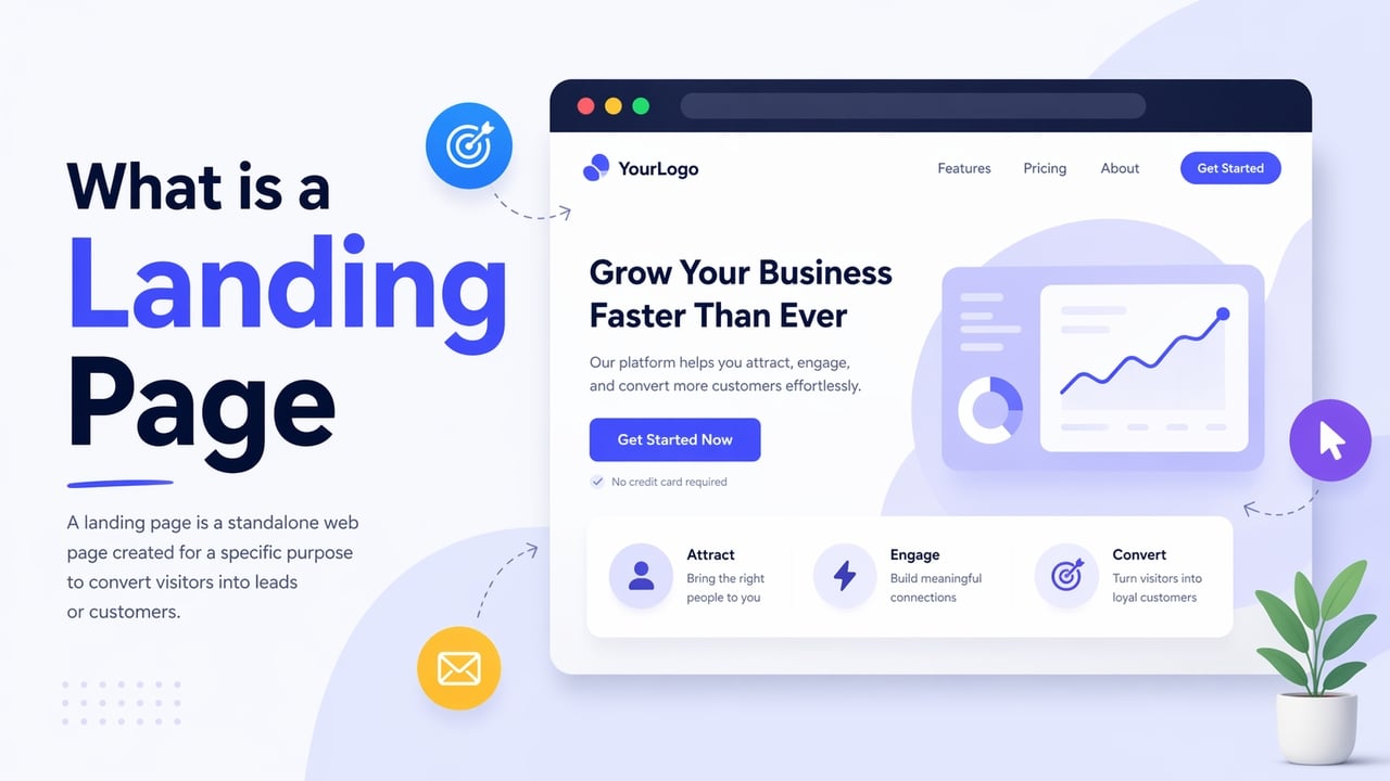 Definisi untuk landing page