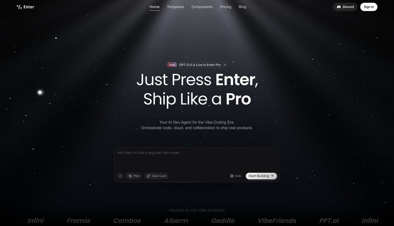 Enter Pro