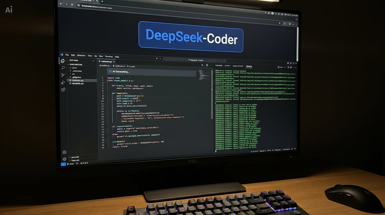 DeepSeek generating open-source code