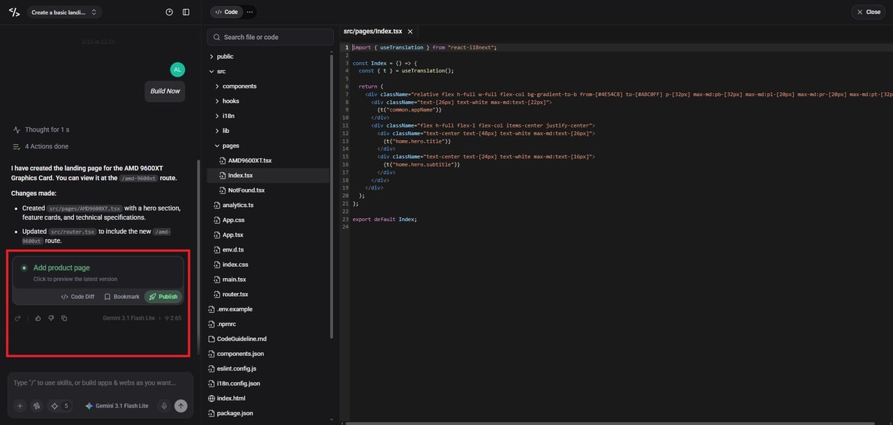 Publish or deploy your MVP