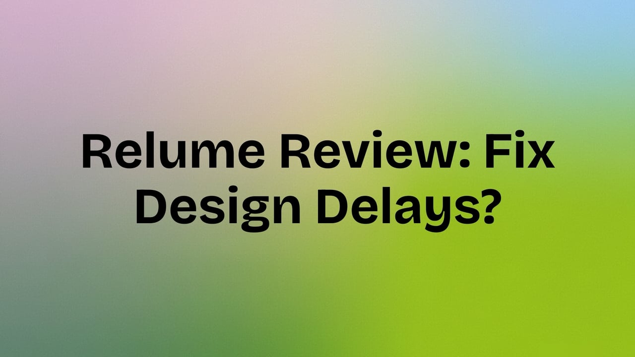 Relume Review: Will This AI Site Builder Finally Fix Design Delays?