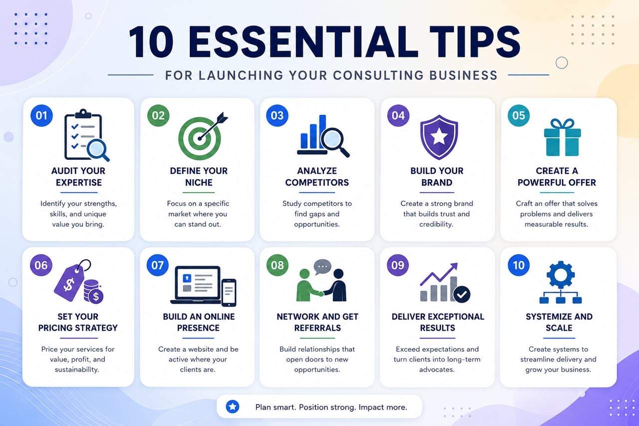 10 Essential Tips for Launching Your Consulting Business