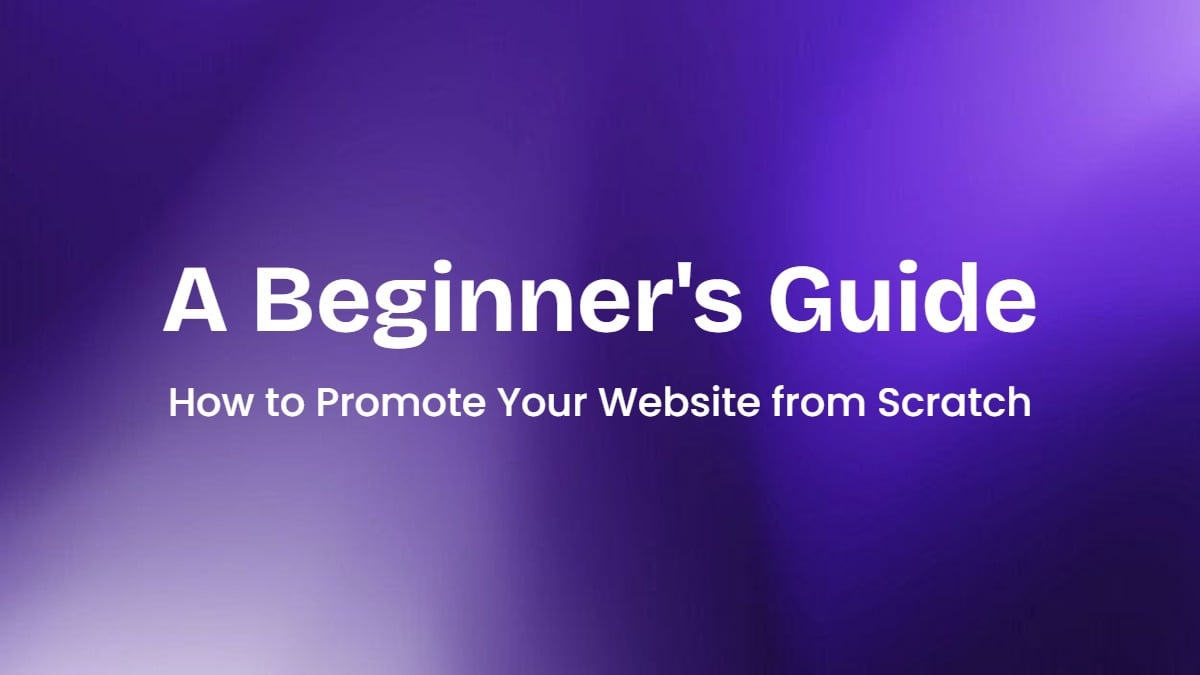 Guia para Iniciantes: Como Promover seu Site do Zero