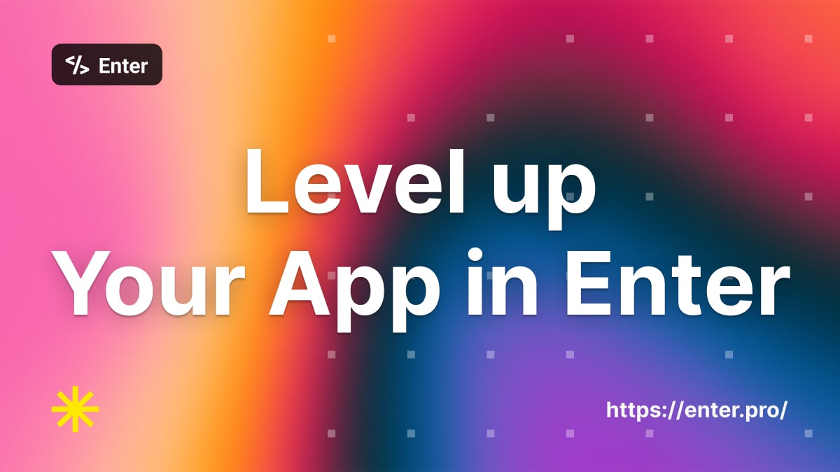 Level Up Your App: Connecting Supabase in Enter.pro