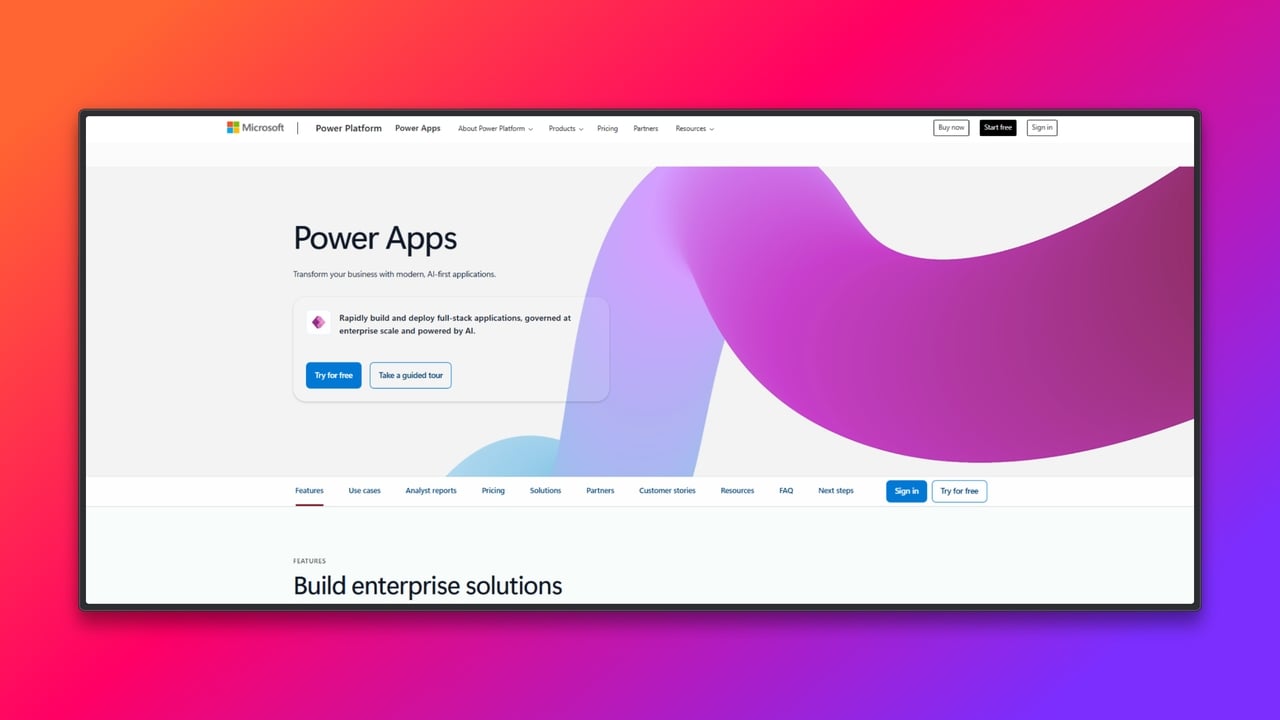 Microsoft Power Apps