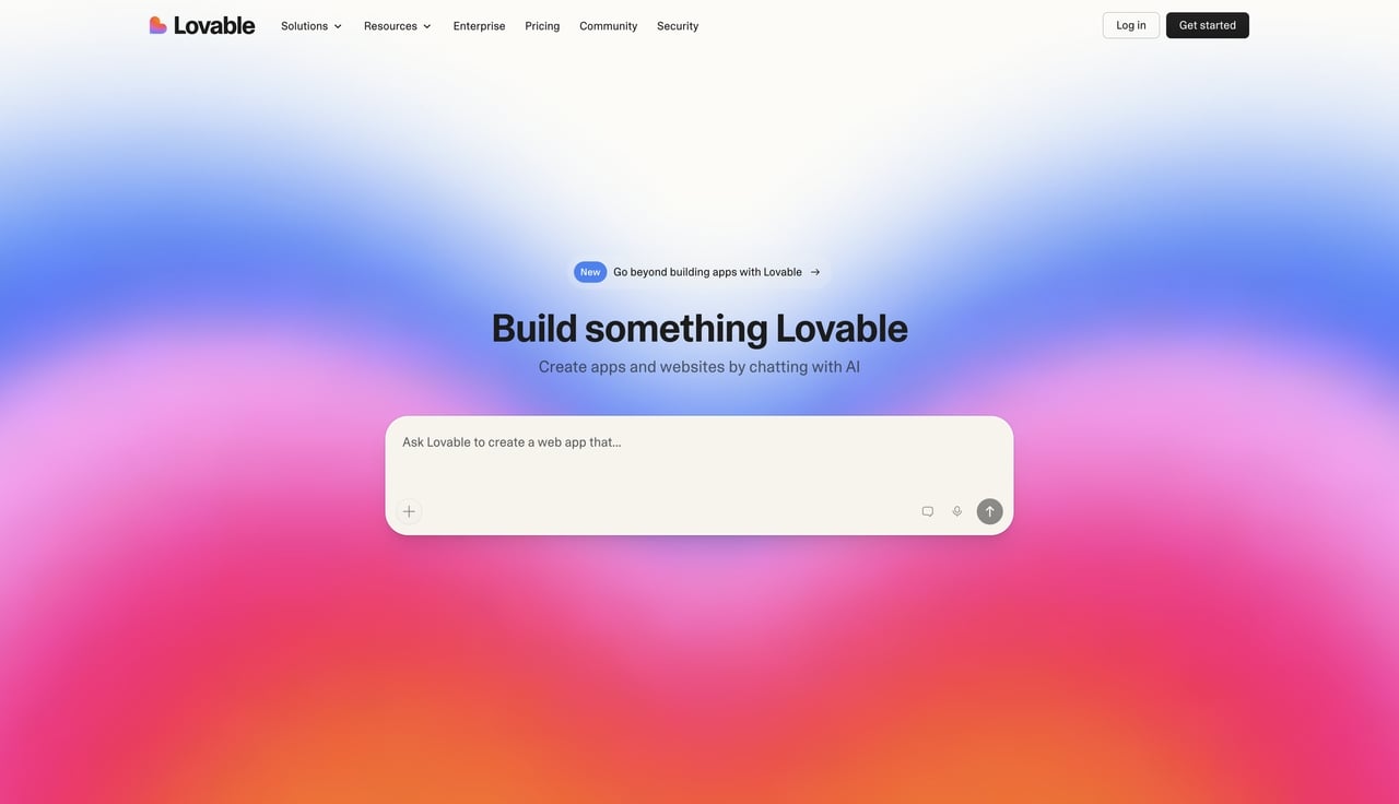 lovable interface