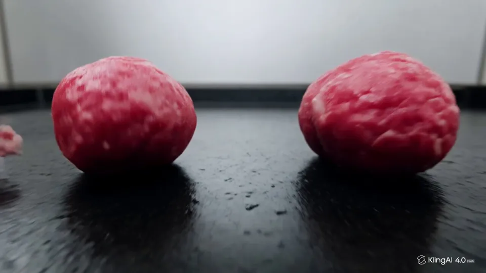 Double cheeseburger ad Kling 4.0 prompt preview