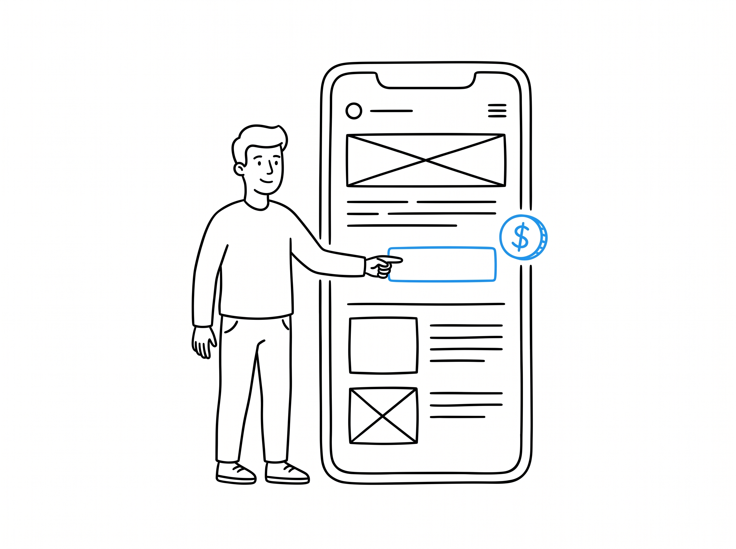 Validating a landing page and Stripe button before writing code