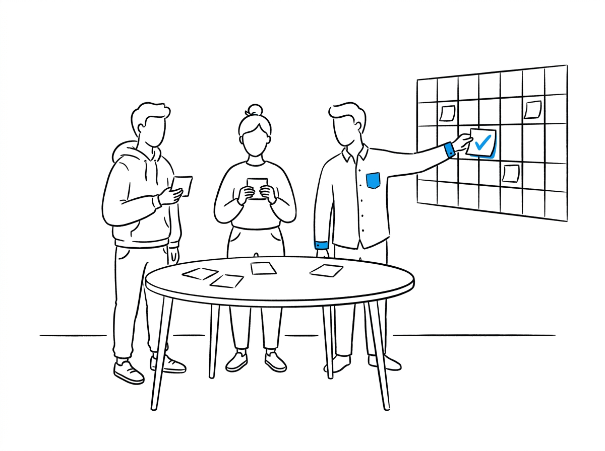 Small team picking one weekly task to automate